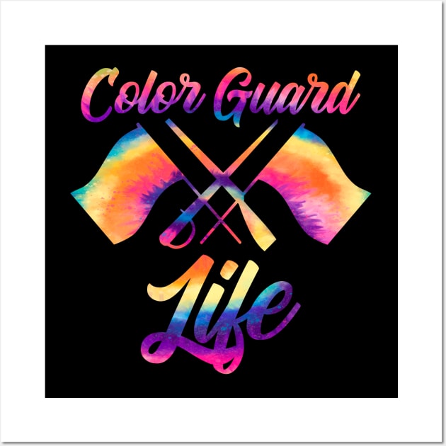 Color Guard - Color Guard Life Wall Art by Kudostees